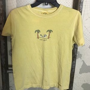 Life Is Good Hammock T Shirt S Guc 